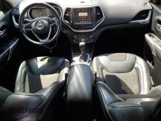 2018 Jeep Cherokee Latitude Plus with VIN 1C4PJLLB9JD535137, listed as a Copart auction lot 52505705 with 92,651 mi miles and Salvage Title. Bid and sale history available at DreamBid. Image 8.
