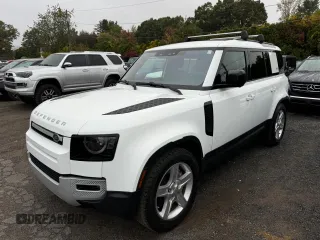 2020 Land Rover Defender SE with VIN SALEP7EU7L2018583, listed as a Copart auction lot 76314014 with 80,810 mi miles and Clean title. Bid and sale history available at DreamBid. Image 1.