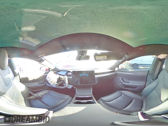 2021 Tesla Model S Plaid z VIN 5YJSA1E65MF435922, wystawiony jako Copart lot #77417854 z przebiegiem Nie podano mil oraz Szkoda całkowita • Salvage title. Historia ofert i sprzedaży dostępna na DreamBid. Obrazek 13.