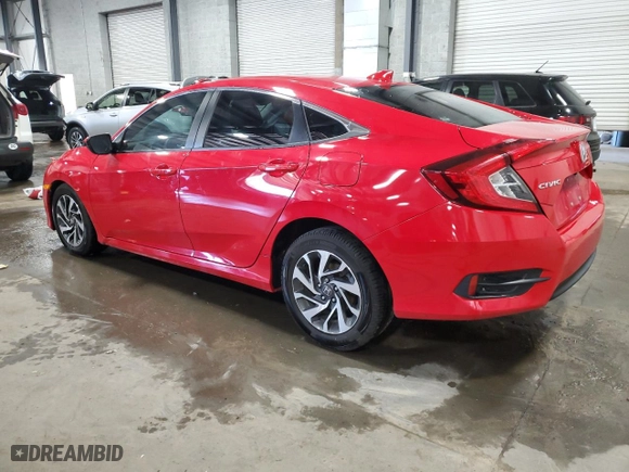 2018 Honda Civic Sedan EX with VIN 2HGFC2F71JH611011, listed as a Copart auction lot 47103905 with 43,930 mi miles and Salvage Title. Bid and sale history available at carsss.com. Image 2.