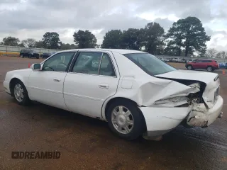 2002 Cadillac DeVille z VIN 1G6KD54Y42U247207, wystawiony jako Copart lot #77691724 z przebiegiem 71 514 mil mil oraz Szkody całkowita. Historia ofert i sprzedaży dostępna na DreamBid. Obrazek 2.