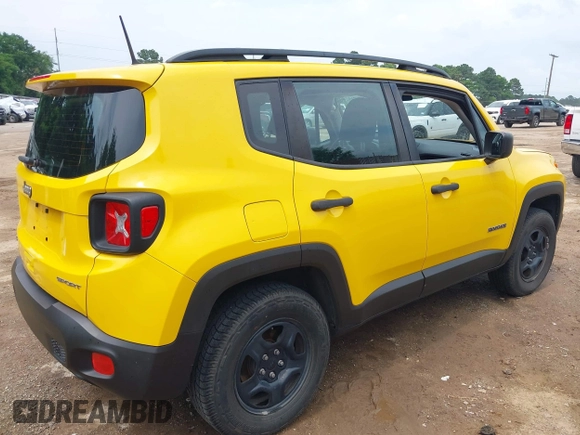 2018 Jeep Renegade Upland with VIN ZACCJBAB3JPJ55320, listed as a IAAI auction lot 42300535 with 79,114 mi miles and . Bid and sale history available at DreamBid. Image 4.