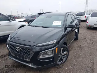 2021 Hyundai Kona Ultimate with VIN KM8K5CA59MU657508, listed as a IAAI auction lot 41144378 with 15,828 mi miles. Bid and sale history available at carsss.com. Image 19.