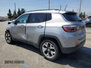 2018 Jeep Compass Limited with VIN 3C4NJCCB4JT362175, listed as a Copart auction lot 52439535 with 123,034 mi miles and Salvage Title. Bid and sale history available at carsss.com. Image 2.