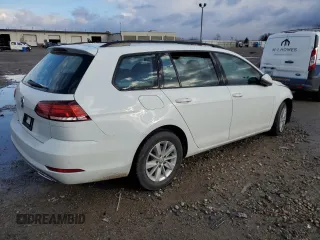 2019 Volkswagen Golf SportWagen S with VIN 3VWY57AU7KM509739, listed as a Copart auction lot 80984513 with 0 mi miles. Bid and sale history available at carsss.com. Image 3.