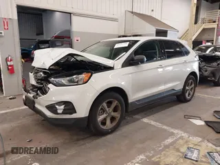2019 Ford Edge SE z VIN 2FMPK3G99KBC24072, wystawiony jako IAAI lot #41831200 z przebiegiem 85 699 mil mil oraz . Historia ofert i sprzedaży dostępna na DreamBid. Obrazek 2.