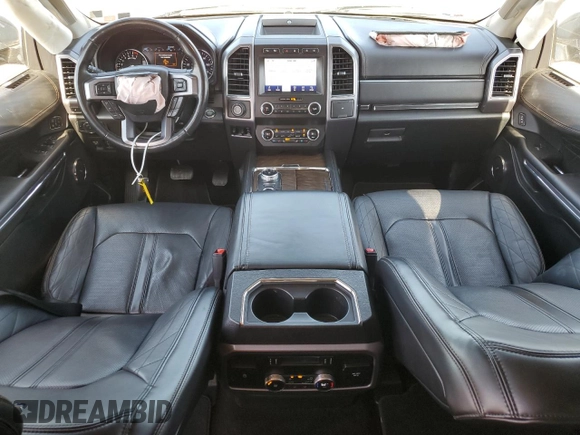 2020 Ford Expedition Max Platinum with VIN 1FMJK1MT2LEA15563, listed as a Copart auction lot 57692495 with 72,035 mi miles and Salvage title. Bid and sale history available at DreamBid. Image 8.