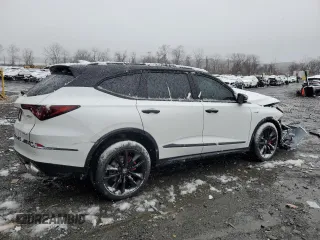2022 Acura MDX Type S w/Advance Package with VIN 5J8YD8H85NL005377, listed as a Copart auction lot 81531984 with 13,136 mi miles and Non Repairable. Bid and sale history available at carsss.com. Image 3.