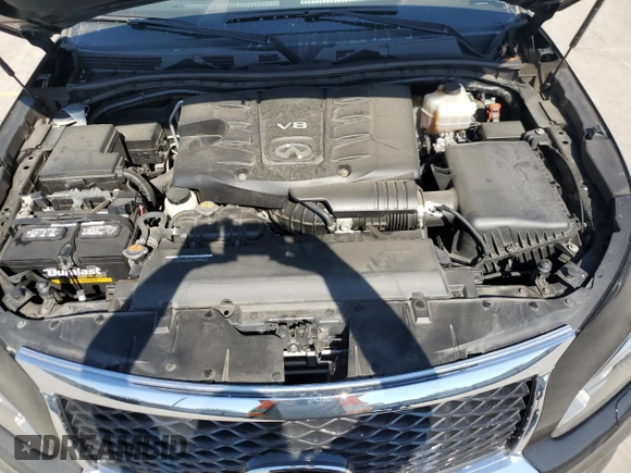 2017 Infiniti QX80 with VIN JN8AZ2NEXH9159646, listed as a Copart auction lot 74235294 with 50,650 mi miles and Salvage Title. Bid and sale history available at carsss.com. Image 12.