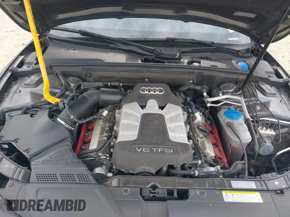 2015 Audi S5 Premium Plus with VIN WAUCGAFR7FA005913, listed as a IAAI auction lot 41542991 with 108,731 mi miles. Bid and sale history available at carsss.com. Image 10.