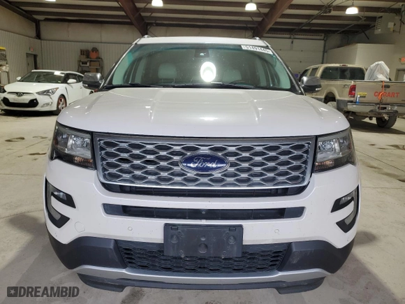 2017 Ford Explorer Platinum with VIN 1FM5K8HT2HGB27733, listed as a Copart auction lot 51491445 with 117,781 mi miles and Salvage Title. Bid and sale history available at carsss.com. Image 5.
