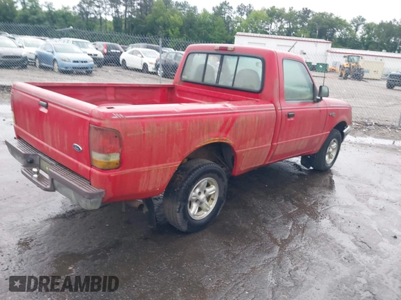 1996 Ford Ranger XL with VIN 1FTCR10A5TPB53194, listed as a IAAI auction lot 42640524 with 267,429 mi miles and . Bid and sale history available at DreamBid. Image 4.