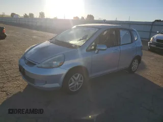 2007 Honda Fit with VIN JHMGD37457S061645, listed as a Copart auction lot 42045025 with 168,337 mi miles and Salvage Title. Bid and sale history available at carsss.com. Image 1.