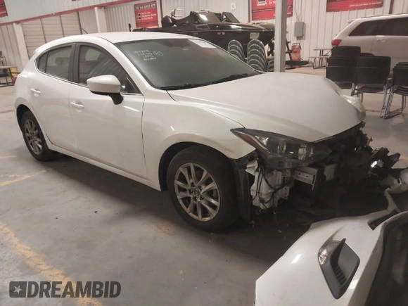 2016 Mazda 3 i Sport with VIN 3MZBM1K77GM280856, listed as a IAAI auction lot 41647540 with 97,190 mi miles and . Bid and sale history available at DreamBid. Image 1.