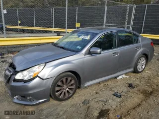 2011 Subaru Legacy 2.5i Ltd Pwr Moon with VIN 4S3BMBK67B3227553, listed as a Copart auction lot 46746405 with 172,337 mi miles and Salvage Title. Bid and sale history available at carsss.com. Image 1.