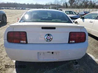 2007 Ford Mustang Deluxe with VIN 1ZVFT80N875311830, listed as a Copart auction lot 87480934 with 204,184 mi miles and Salvage Title. Bid and sale history available at carsss.com. Image 6.