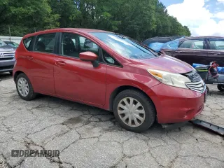 2015 Nissan Note S Plus with VIN 3N1CE2CP1FL404376, listed as a Copart auction lot 61541295 with 129,657 mi miles and Clean title. Bid and sale history available at DreamBid. Image 4.