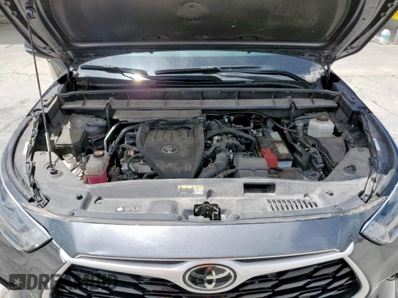 2023 Toyota Highlander L with VIN 5TDKDRAHXPS013500, listed as a Copart auction lot 60070025 with 40,788 mi miles and Salvage title. Bid and sale history available at DreamBid. Image 11.