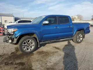 2016 Toyota Tacoma Limited with VIN 5TFEZ5CN3GX020020, listed as a Copart auction lot 85334784 with 120,273 mi miles and Salvage Title. Bid and sale history available at DreamBid. Image 1.