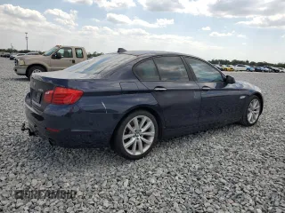 2011 BMW 5 Series 535i with VIN WBAFR7C51BC802751, listed as a Copart auction lot 53828355 with 125,624 mi miles and Clean Title. Bid and sale history available at carsss.com. Image 3.