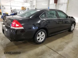 2015 Chevrolet Impala LS with VIN 2G1WA5E3XF1151683, listed as a Copart auction lot 55802995 with 150,407 mi miles and Salvage title. Bid and sale history available at DreamBid. Image 3.