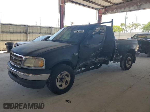 2001 Ford F-150 with VIN 2FTZX07251CA10687, listed as a Copart auction lot 55423665 with Not provided miles and Non repairable. Bid and sale history available at DreamBid. Image 1.