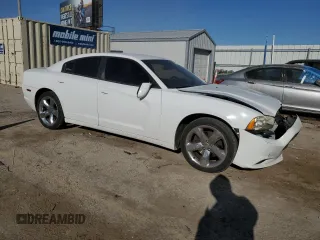 2014 Dodge Charger Police with VIN 2C3CDXAG8EH289481, listed as a Copart auction lot 86189534 with 179,755 mi miles and Salvage Title. Bid and sale history available at DreamBid. Image 4.