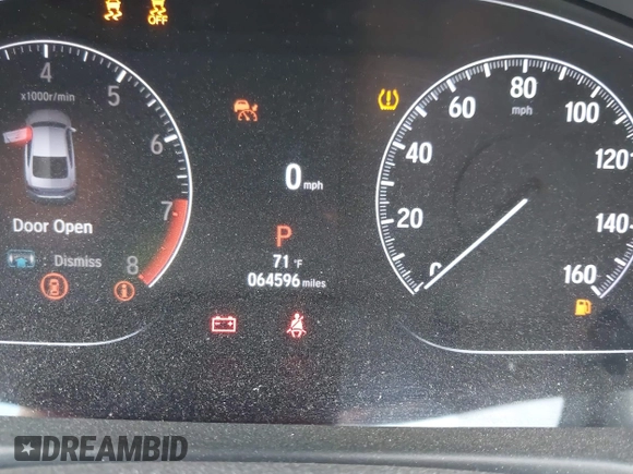 2021 Honda Accord Touring z VIN 1HGCV2F99MA007160, wystawiony jako IAAI lot #42164864 z przebiegiem 64 596 mil mil oraz . Historia ofert i sprzedaży dostępna na DreamBid. Obrazek 7.