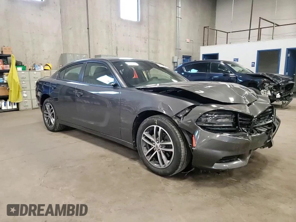 2019 Dodge Charger SXT with VIN 2C3CDXJG4KH520470, listed as a Copart auction lot 51947755 with 90,876 mi miles and Salvage Title. Bid and sale history available at DreamBid. Image 10.