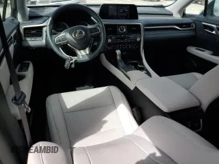 2021 Lexus RX 350 with VIN 2T2AZMDA2MC285201, listed as a Copart auction lot 56396395 with 17,414 mi miles and Salvage Title. Bid and sale history available at DreamBid. Image 8.