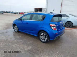 2017 Chevrolet Sonic LT with VIN 1G1JD6SH2H4109300, listed as a IAAI auction lot 41612159 with 37,827 mi miles and . Bid and sale history available at DreamBid. Image 3.