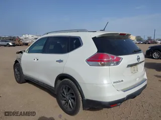 2015 Nissan Rogue S with VIN 5N1AT2MT5FC798347, listed as a IAAI auction lot 41735126 with 76,430 mi miles. Bid and sale history available at carsss.com. Image 3.