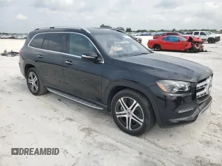 2022 Mercedes-Benz GLS 450 with VIN 4JGFF5KE4NA748410, listed as a Copart auction lot 54735164 with 11,909 mi miles and Salvage Title. Bid and sale history available at DreamBid. Image 4.