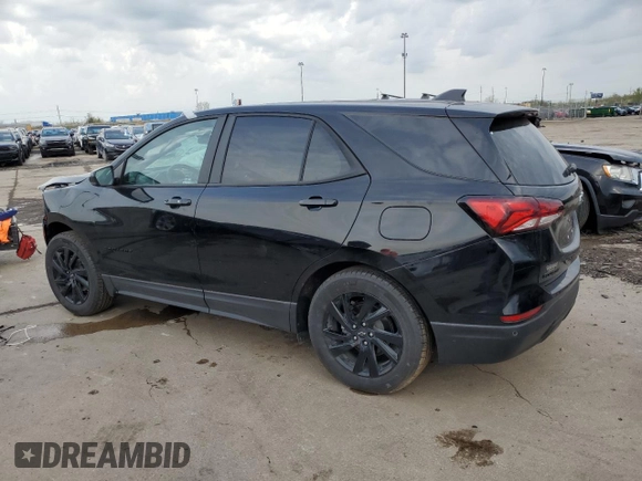 2024 Chevrolet Equinox LS with VIN 3GNAXHEG4RL182359, listed as a Copart auction lot 55045485 with 10,892 mi miles and Clean Title. Bid and sale history available at DreamBid. Image 2.