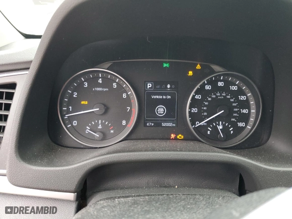 2017 Hyundai Elantra SE with VIN KMHD84LF8HU354169, listed as a Copart auction lot 45792145 with 52,002 mi miles and Salvage Title. Bid and sale history available at carsss.com. Image 9.