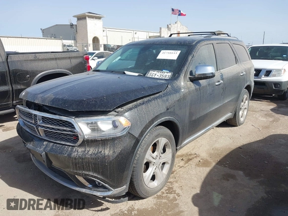 2015 Dodge Durango SXT with VIN 1C4RDHAG7FC155951, listed as a IAAI auction lot 41710153 with 180,519 mi miles and . Bid and sale history available at DreamBid. Image 18.