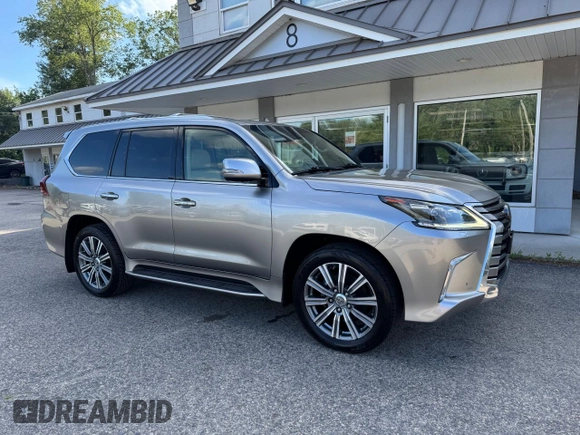 2016 Lexus LX 570 with VIN JTJHY7AX4G4198811, listed as a Copart auction lot 64898475 with 107,759 mi miles and Clean title. Bid and sale history available at DreamBid. Image 1.