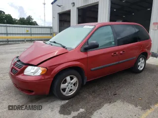 2005 Dodge Caravan SXT with VIN 1D4GP45R25B435433, listed as a Copart auction lot 62675015 with 292,919 mi miles and Salvage title. Bid and sale history available at DreamBid. Image 1.