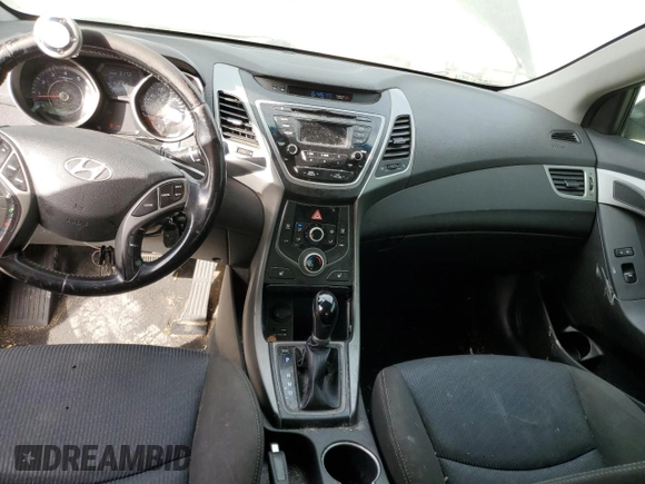 2014 Hyundai Elantra Coupe with VIN KMHDH6AH0EU026496, listed as a Copart auction lot 84742554 with 112,670 mi miles and Clean Title. Bid and sale history available at carsss.com. Image 8.