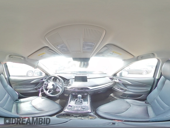 2019 Mazda CX-9 Touring with VIN JM3TCBCY4K0300233, listed as a Copart auction lot 59424225 with 50,337 mi miles and Salvage title. Bid and sale history available at DreamBid. Image 16.
