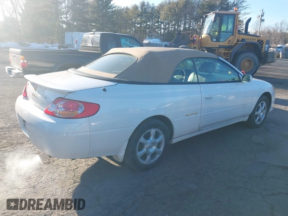 2002 Toyota Solara SE with VIN 2T1FF28P22C600209, listed as a IAAI auction lot 41633969 with 127,368 mi miles and . Bid and sale history available at DreamBid. Image 4.
