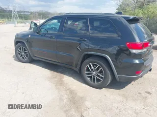 2017 Jeep Grand Cherokee Trailhawk with VIN 1C4RJFLG3HC674489, listed as a IAAI auction lot 42049006 with 91,892 mi miles and . Bid and sale history available at DreamBid. Image 3.