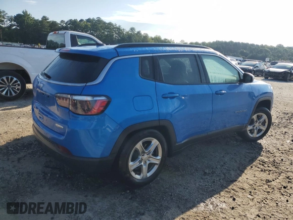 2024 Jeep Compass Latitude с VIN 3C4NJDBN8RT605905, выставлен на аукционе Copart как лот 64246585 с пробегом 49 569 миль миль и Чистый • Clean title. История ставок и продаж доступна на DreamBid. Изображение 3.