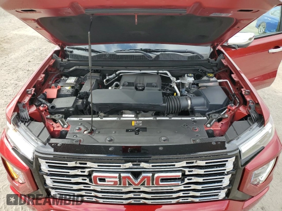 2023 GMC Canyon 4WD Denali with VIN 1GTP6FEK8P1175370, listed as a Copart auction lot 75209964 with 7,795 mi miles and Salvage Title. Bid and sale history available at carsss.com. Image 11.