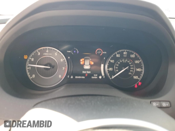 2021 Acura RDX with VIN 5J8TC1H30ML011367, listed as a Copart auction lot 47008635 with 34,404 mi miles and Non Repairable. Bid and sale history available at carsss.com. Image 9.