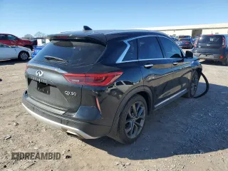2019 Infiniti QX50 LUXE with VIN 3PCAJ5M35KF123008, listed as a Copart auction lot 73574802 with 29,331 mi miles. Bid and sale history available at carsss.com. Image 3.