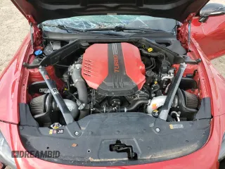 2020 Kia Stinger GT with VIN KNAE35LC4L6079560, listed as a Copart auction lot 72028704 with 50,434 mi miles and Salvage Title. Bid and sale history available at DreamBid. Image 12.
