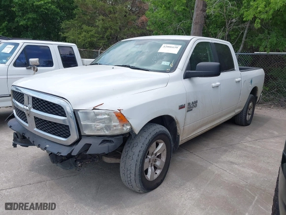 2019 Ram 1500 Classic Big Horn with VIN 1C6RR6TT1KS593811, listed as a IAAI auction lot 42006658 with 169,121 mi miles. Bid and sale history available at carsss.com. Image 22.