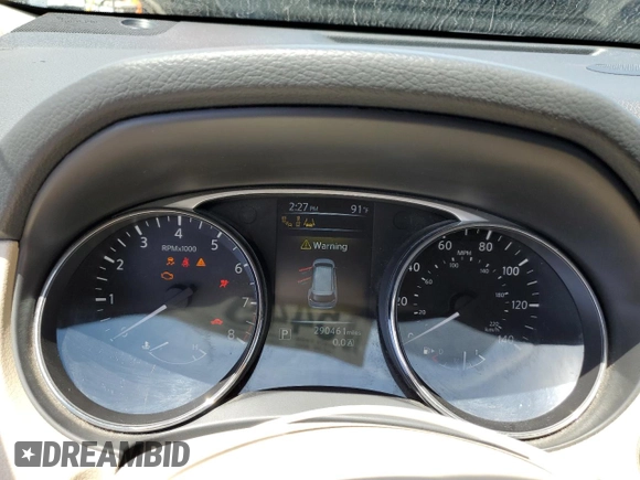 2015 Nissan Rogue SV with VIN 5N1AT2MT8FC757243, listed as a Copart auction lot 54498725 with 290,461 mi miles and Salvage Title. Bid and sale history available at carsss.com. Image 9.