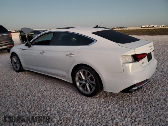 2022 Audi A5 Sportback Premium with VIN WAUABCF54NA014307, listed as a Copart auction lot 71891573 with 25,486 mi miles. Bid and sale history available at carsss.com. Image 2.